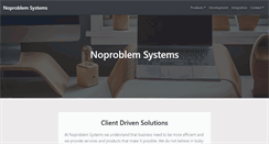Desktop Screenshot of noproblem.co.za